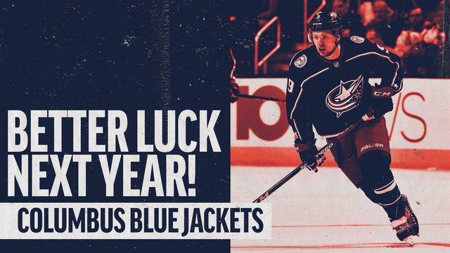 Better Luck Next Year: Columbus Blue Jackets edition