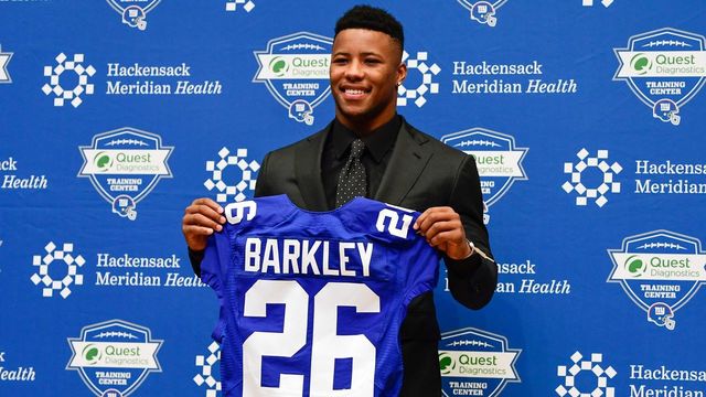 Saquon Barkley has NFL's top-selling jersey
