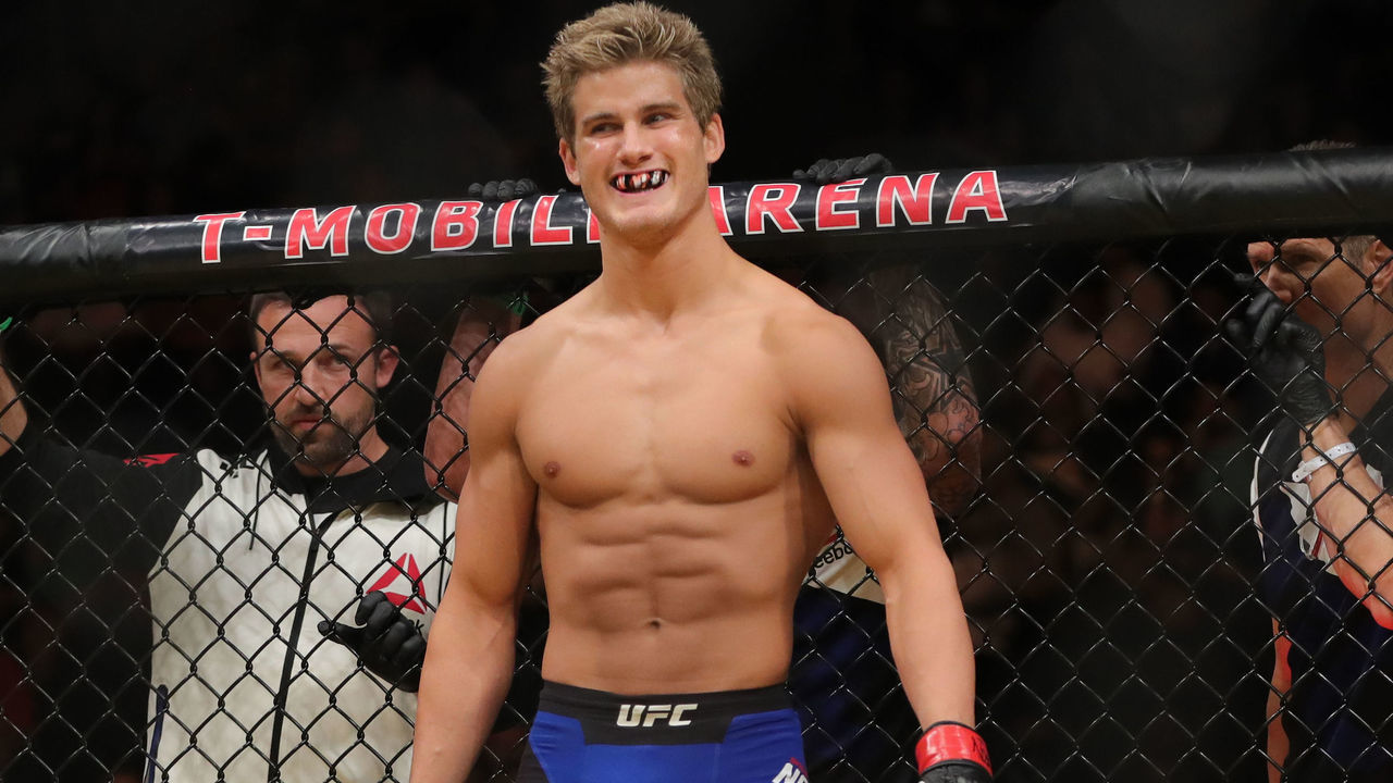 LAS VEGAS, NV - JULY 9: Sage Northcutt prepares to fight Enrique Marin during the UFC 200 event at T-Mobile Arena on July 9, 2016 in Las Vegas, Nevada.