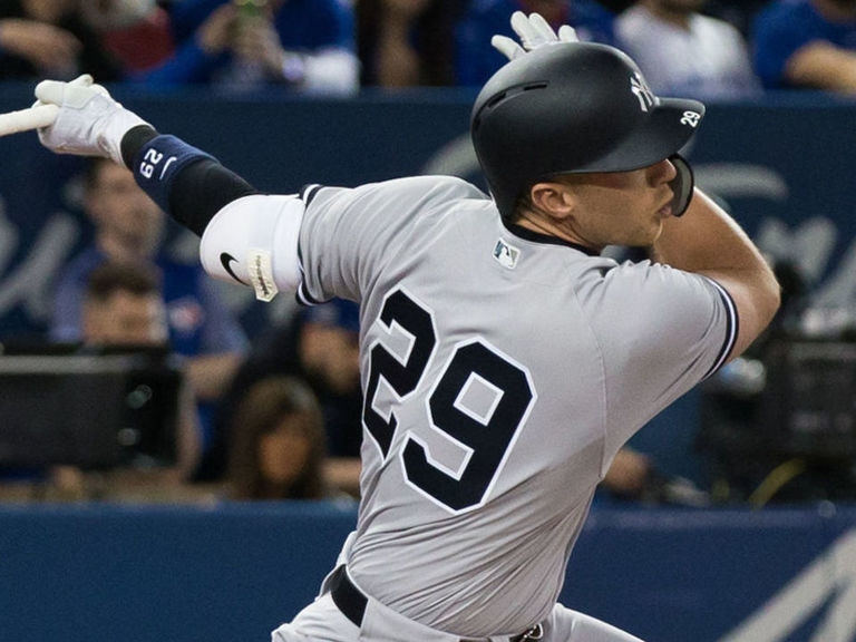 Yankees third baseman Brandon Drury says he played with blurred vision