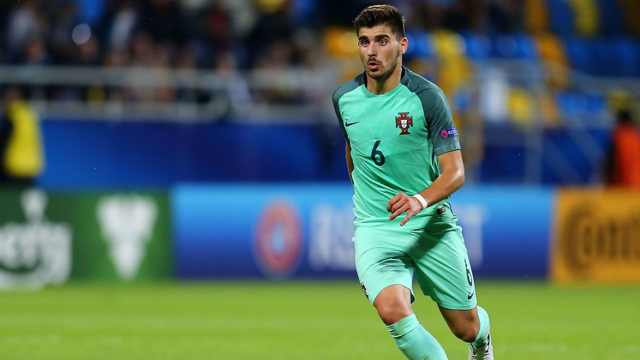 Ruben Neves during the UEFA European Under-21 match between FYR Macedonia and Portugal on June 23, 2017 in Gdynia, Poland.