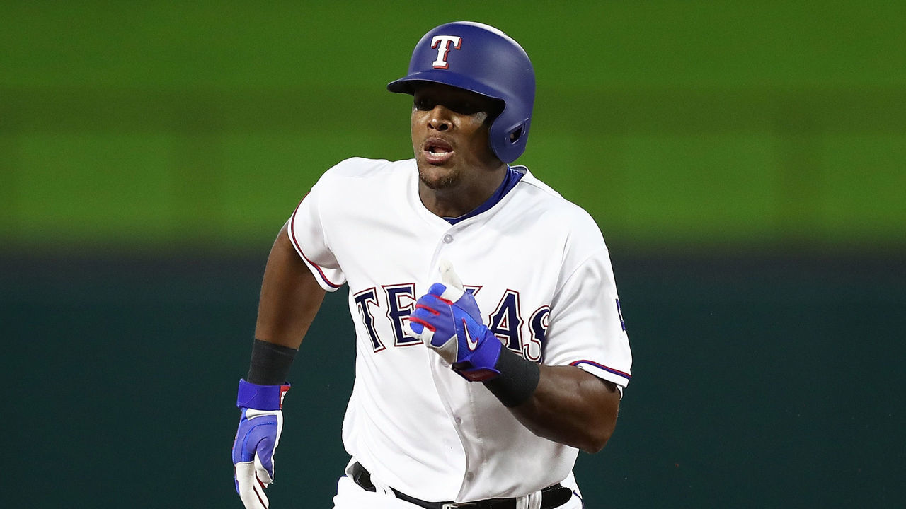 ARLINGTON, TX - APRIL 09: Adrian Beltre #29 of the Texas Rangers at Globe Life Park in Arlington on April 9, 2018 in Arlington, Texas.