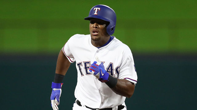 ARLINGTON, TX - APRIL 09: Adrian Beltre #29 of the Texas Rangers at Globe Life Park in Arlington on April 9, 2018 in Arlington, Texas.