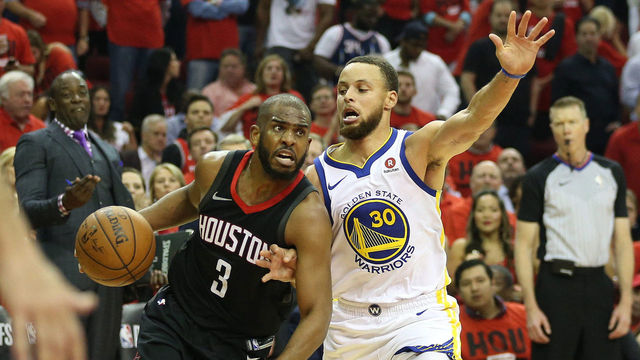Rockets blow out Warriors in Game 2 to pull even in West finals