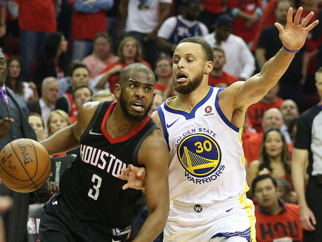 Rockets blow out Warriors in Game 2 to pull even in West finals