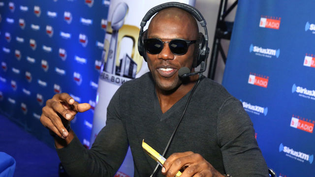 SAN FRANCISCO, CA - FEBRUARY 04: Former NFL player Terrell Owens attends SiriusXM at Super Bowl 50 Radio Row at the Moscone Center on February 4, 2016 in San Francisco, California.