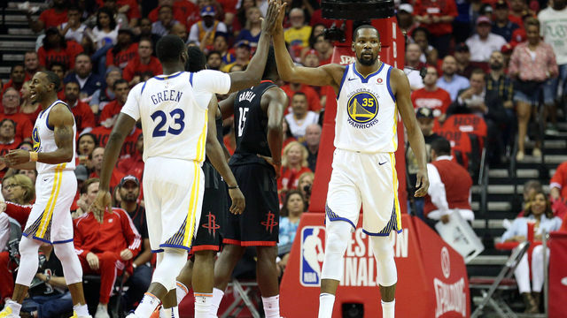 KD doesn't sweat Draymond's mother's ISO tweet: 'I love her like she's my mom'