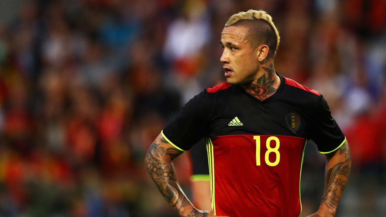 BRUSSELS, BELGIUM - JUNE 05: Radja Nainggolan of Belgium looks on during the International Friendly match between Belgium and Czech Republic at Stade Roi Baudouis on June 5, 2017 in Brussels, Belgium.