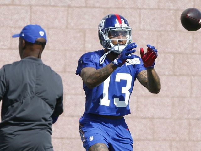 Giants' Shurmur: Beckham looked good in 1st day of OTAs