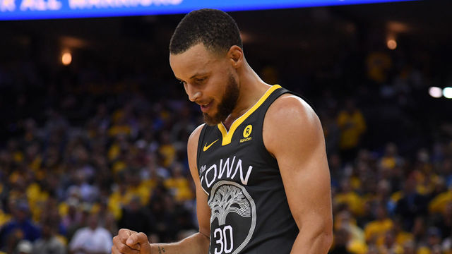 Curry not overwhelmed by 2-2 series: 'It's a good feeling to keep us sharp'