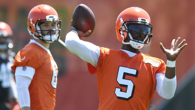 Manziel: Mayfield in 'better situation' learning from Taylor