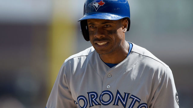 MINNEAPOLIS, MN - MAY 02: Curtis Granderson #18 of the Toronto Blue Jays reacts to striking out against the Minnesota Twins during the seventh inning of the game on May 2, 2018 at Target Field in Minneapolis, Minnesota. The Twins defeated the Blue Jays 4-0.