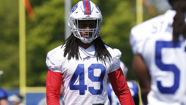 White hails Bills rookie Edmunds: He'll be 'knocking folks around'