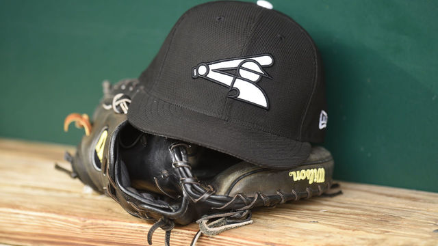 BALTIMORE, MD - MAY 05: Chicago White Sox cap and glove in the dug out before a baseball game against the Baltimore Orioles at Oriole Park at Camden Yards on May 5, 2017 in Baltimore, Maryland.