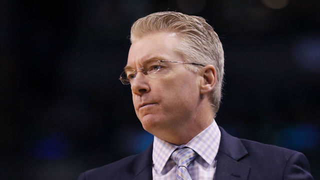 BOSTON, MA - APRIL 15: Joe Prunty of the Milwaukee Bucks looks on during the third quarter of Game One of Round One of the 2018 NBA Playoffs against the Boston Celtics during at TD Garden on April 15, 2018 in Boston, Massachusetts.