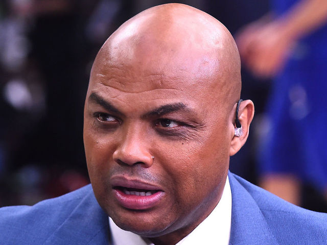 CLEVELAND,OH - June 6: Charles Barkley speaks during a NBATV pre-game show before the game between the Cleveland Cavaliers and Golden State Warriors in Game Three of the 2018 NBA Finals on June 6, 2018 at Quicken Loans Arena in Cleveland, Ohio. NOTE TO USER: User expressly acknowledges and agrees that, by downloading and/or using this photograph, user is consenting to the terms and conditions of the Getty Images License Agreement. Mandatory Copyright Notice: Copyright 2018 NBAE