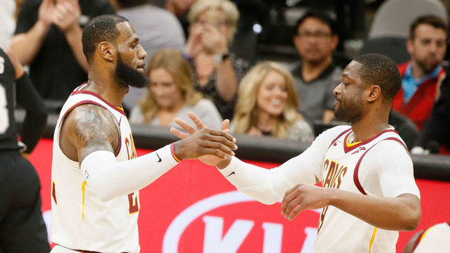 LeBron wishes Wade was still with Cavs for playoff run