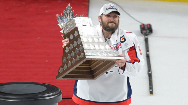 Ovi joins Gretzky, Lemieux, Orr as only players with 3 Harts and a Conn Smythe