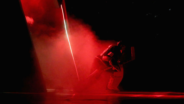 LAS VEGAS, NV - MAY 30: Marc-Andre Fleury #29 of the Vegas Golden Knights takes to the ice prior to Game Two of the 2018 NHL Stanley Cup Final against the the Washington Capitals at T-Mobile Arena on May 30, 2018 in Las Vegas, Nevada.