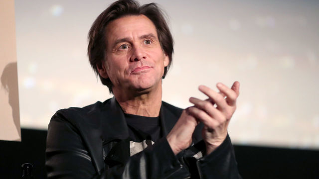 HOLLYWOOD, CA - NOVEMBER 13: Jim Carrey speaks onstage during 'Jim & Andy: The Great Beyond - Featuring a Very Special, Contractually Obligated Mention of Tony Clifton' at AFI FEST 2017 Presented By Audi at TCL Chinese 6 Theatres on November 13, 2017 in Hollywood, California.