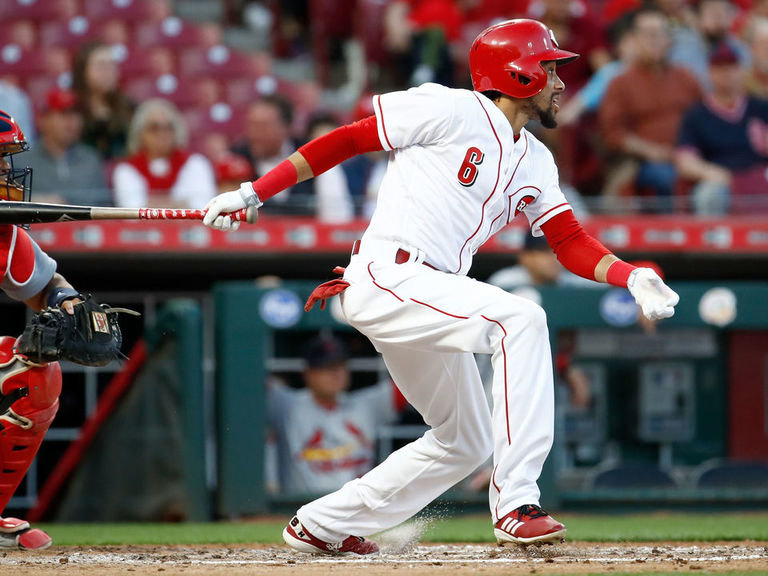 Reds' Hamilton might give up switch hitting | theScore.com