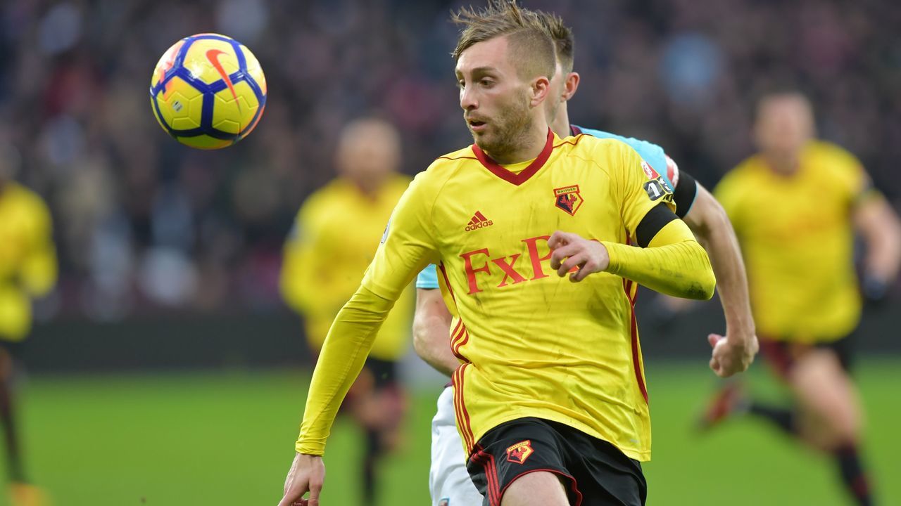 Watford's Spanish midfielder Gerard Deulofeu controls the ball during the English Premier League football match between West Ham United and Watford at The London Stadium, in east London on February 10, 2018. / AFP PHOTO / OLLY GREENWOOD /