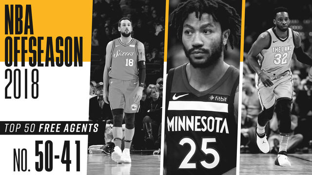 Top NBA free agents (50-41): Will Minnesota retain Derrick Rose?