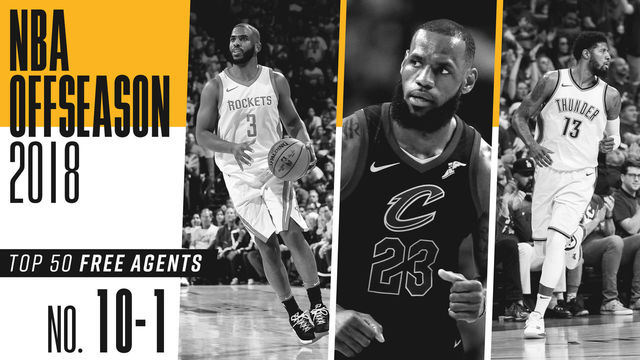 Top NBA free agents (10-1): Will LeBron and CP3 team up?