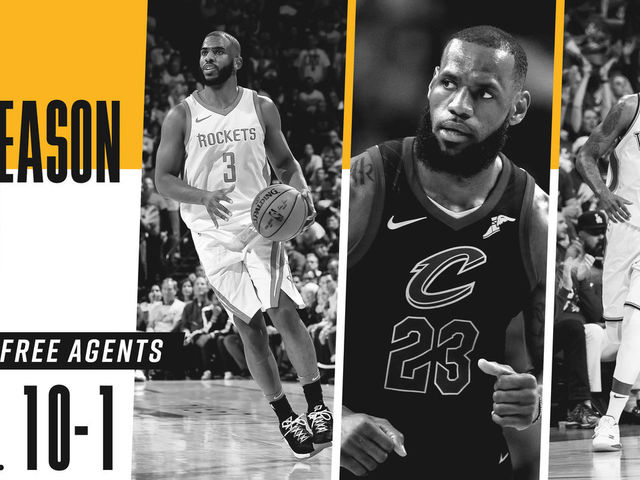 Top NBA free agents (10-1): Will LeBron and CP3 team up?