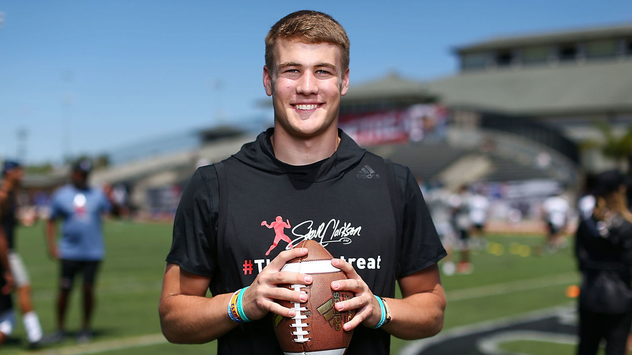 CORONADO, CA - MAY 27: Hunter Johnson of Clemson University attends Steve Clarkson's 13th Annual Quarterback Retreat on May 27, 2017 in Coronado, California.