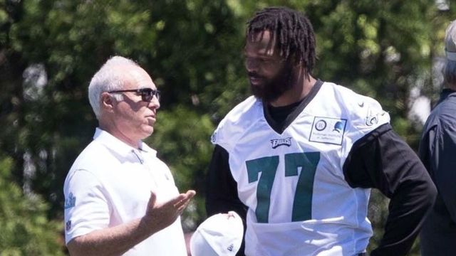 Bennett joins Eagles for minicamp