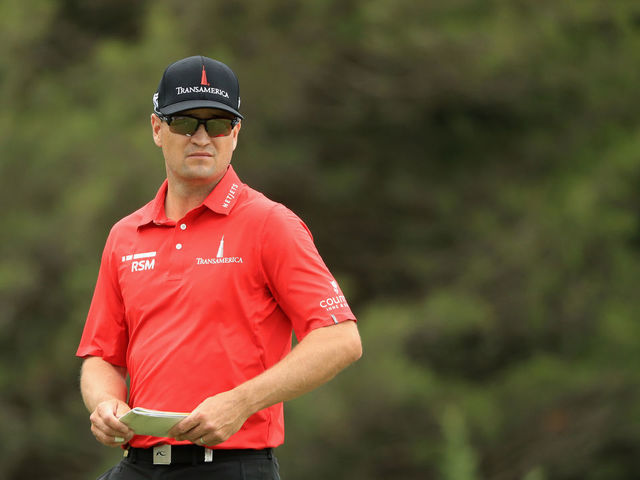 SOUTHAMPTON, NY - JUNE 15: Zach Johnson of the United States looks on plays his shot from the sixth tee during the second round of the 2018 U.S. Open at Shinnecock Hills Golf Club on June 15, 2018 in Southampton, New York.