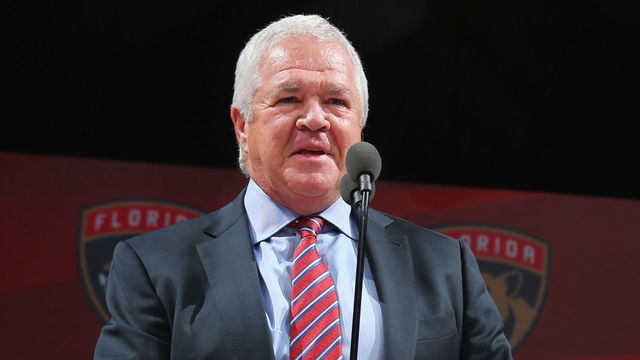 CHICAGO, IL - JUNE 23: Dale Tallon of the Florida Panthers attends the 2017 NHL Draft at the United Center on June 23, 2017 in Chicago, Illinois.