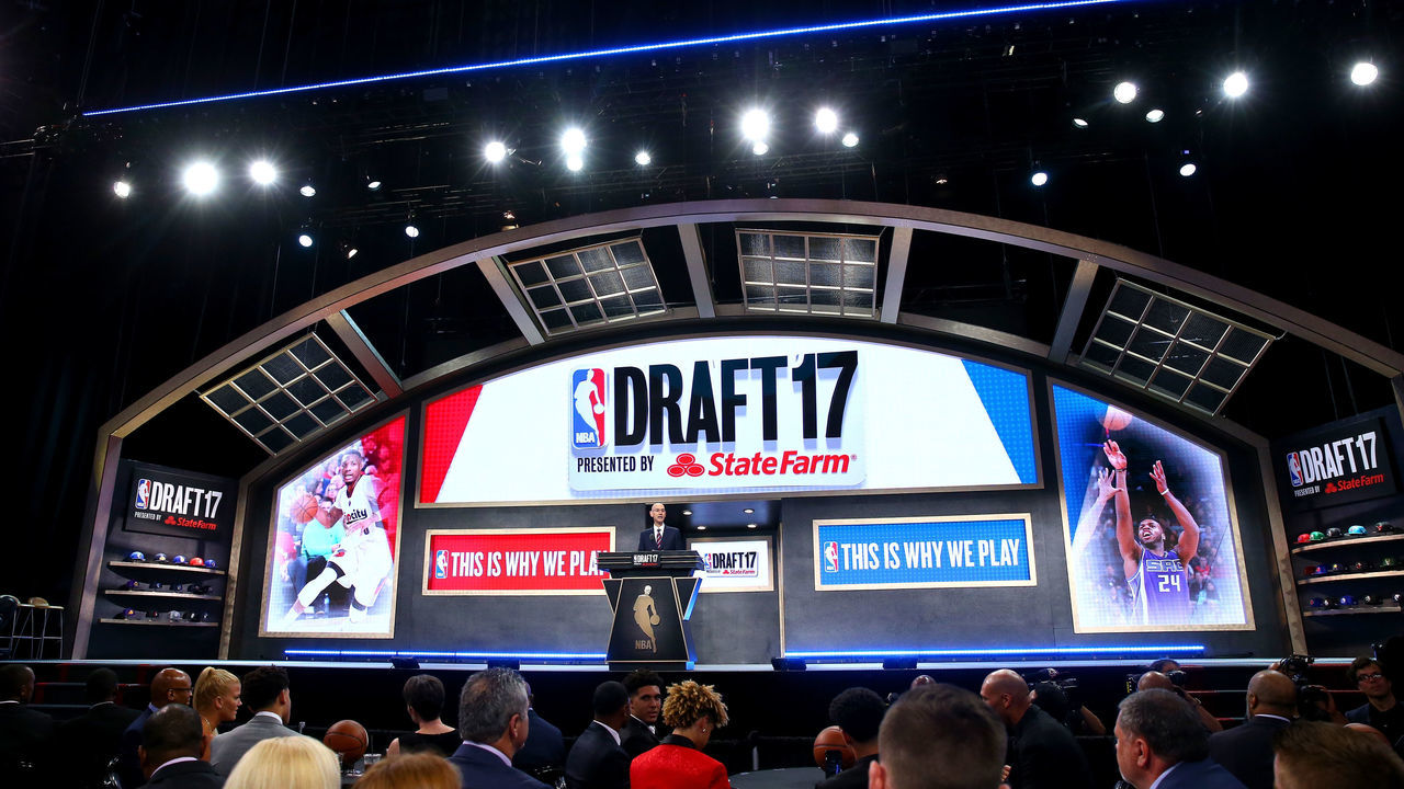 NEW YORK, NY - JUNE 22: NBA Commissioner Adam Silver speaks during the first round of the 2017 NBA Draft at Barclays Center on June 22, 2017 in New York City.