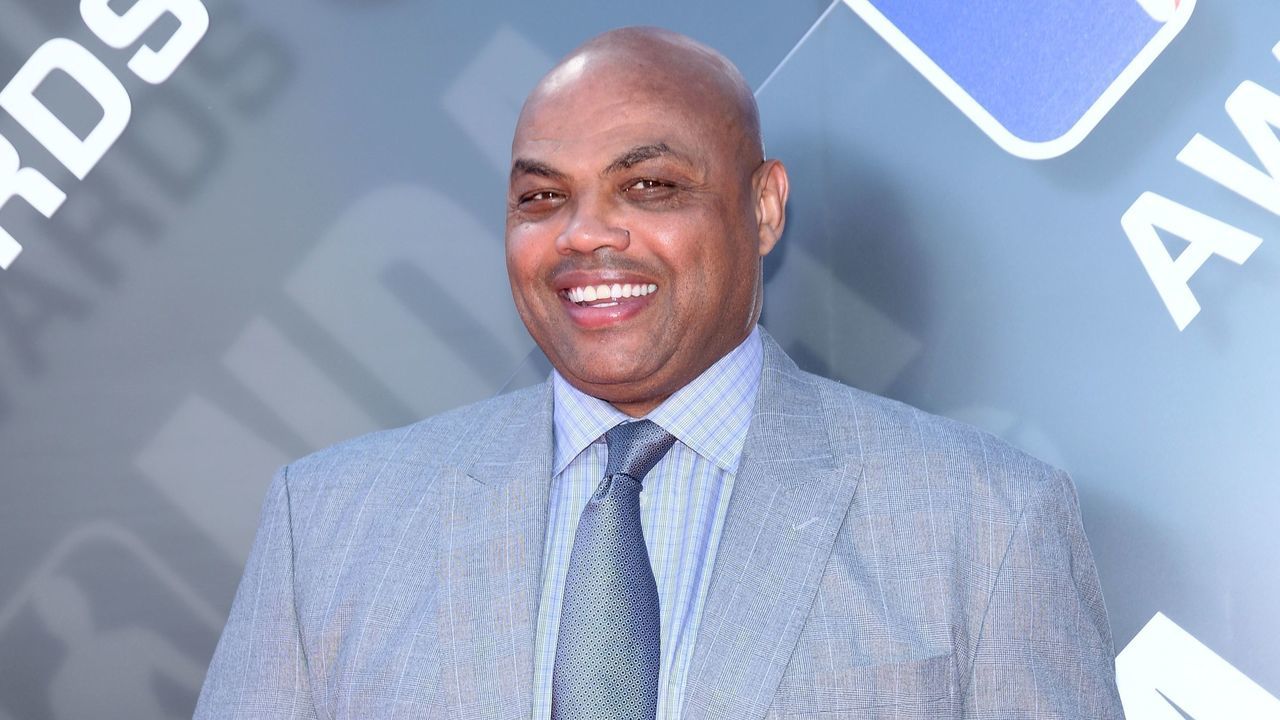 US retired professional basketball player Charles Barkley attends the 2018 NBA Awards at Barkar Hangar on June 25, 2018 in Santa Monica, California.