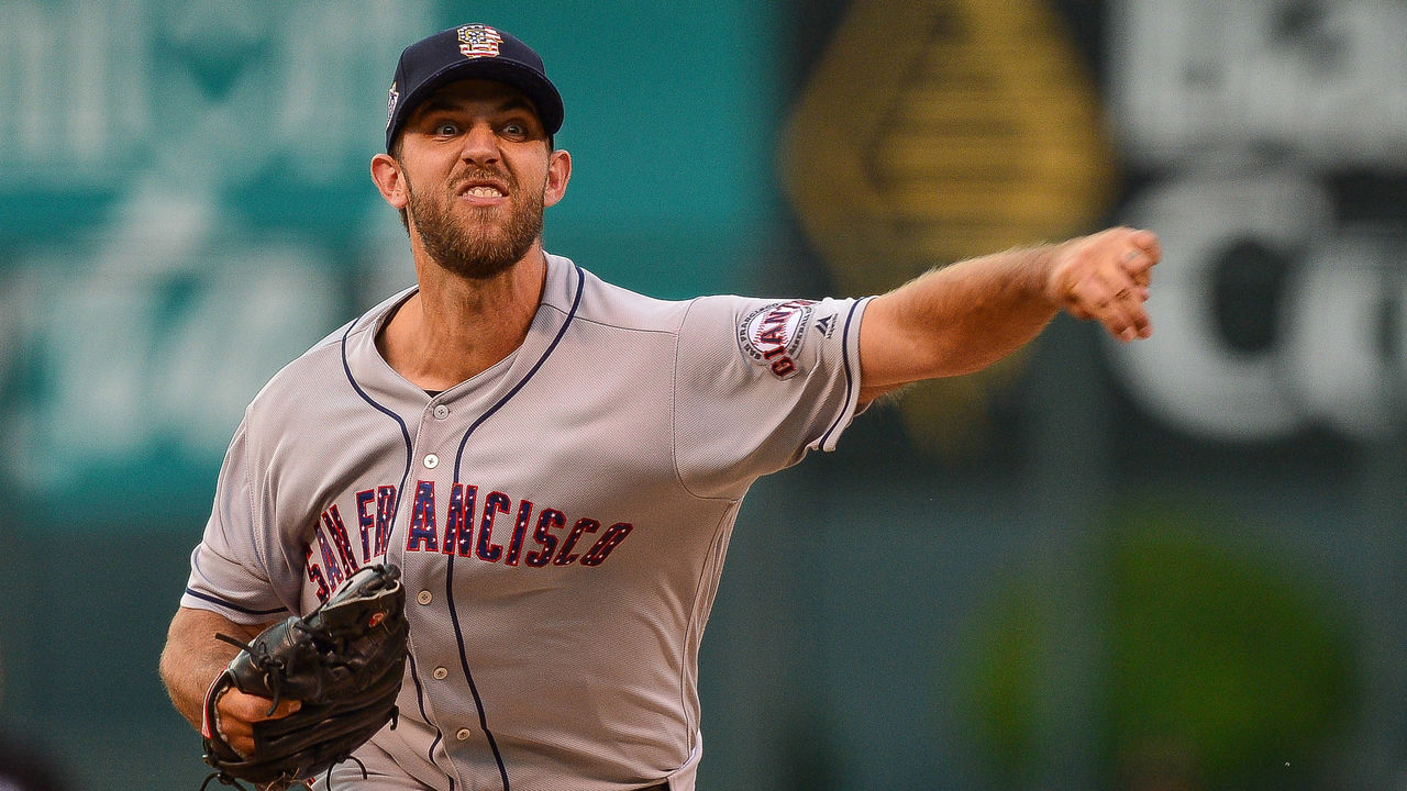 Madison Bumgarner injures left shoulder in dirt bike accident, placed on DL