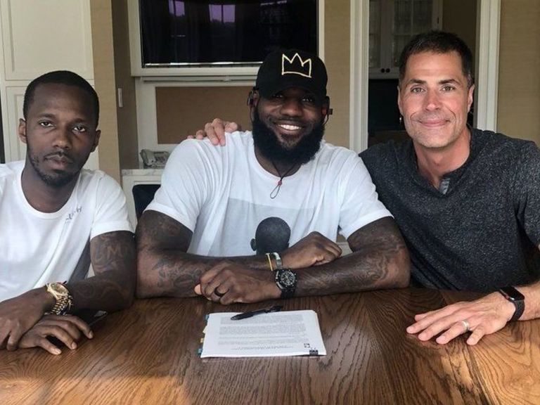 Everyone Made The Same Rob Lowe Joke After Lebron Signed With Lakers Thescore Com