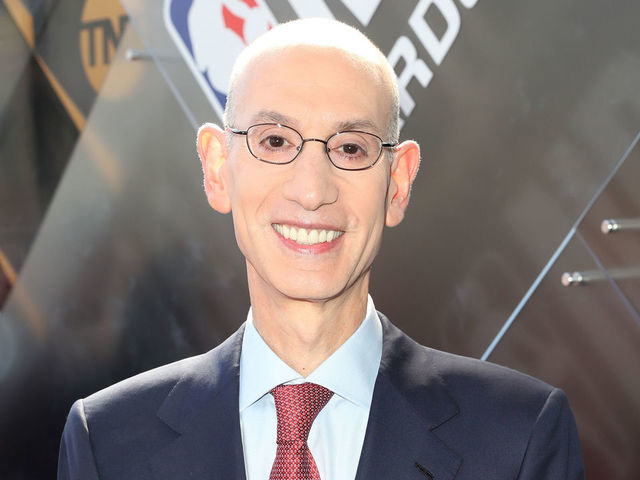 SANTA MONICA, CA - JUNE 25: Adam Silver attends 2018 NBA Awards at Barkar Hangar on June 25, 2018 in Santa Monica, California.