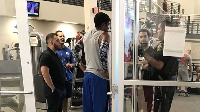 Man calls cops after being fouled in pickup basketball game