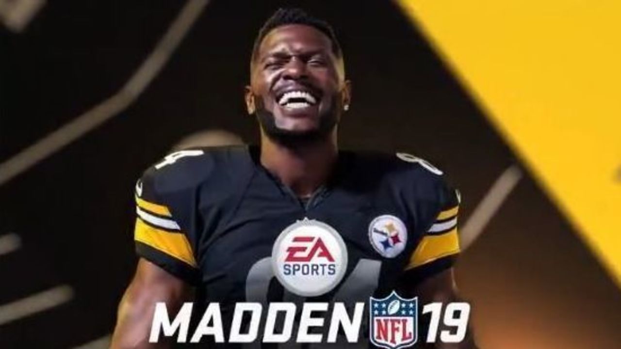 Steelers' Antonio Brown Named 'Madden NFL 19' Cover Athlete