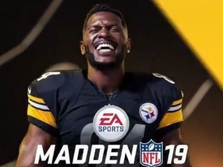 Steelers' Antonio Brown Named 'Madden NFL 19' Cover Athlete