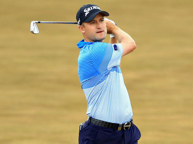 GULLANE, SCOTLAND - JULY 15: Russell Knox of Scotland takes his second shot on hole four during day four of the Aberdeen Standard Investments Scottish Open at Gullane Golf Course on July 15, 2018 in Gullane, Scotland.