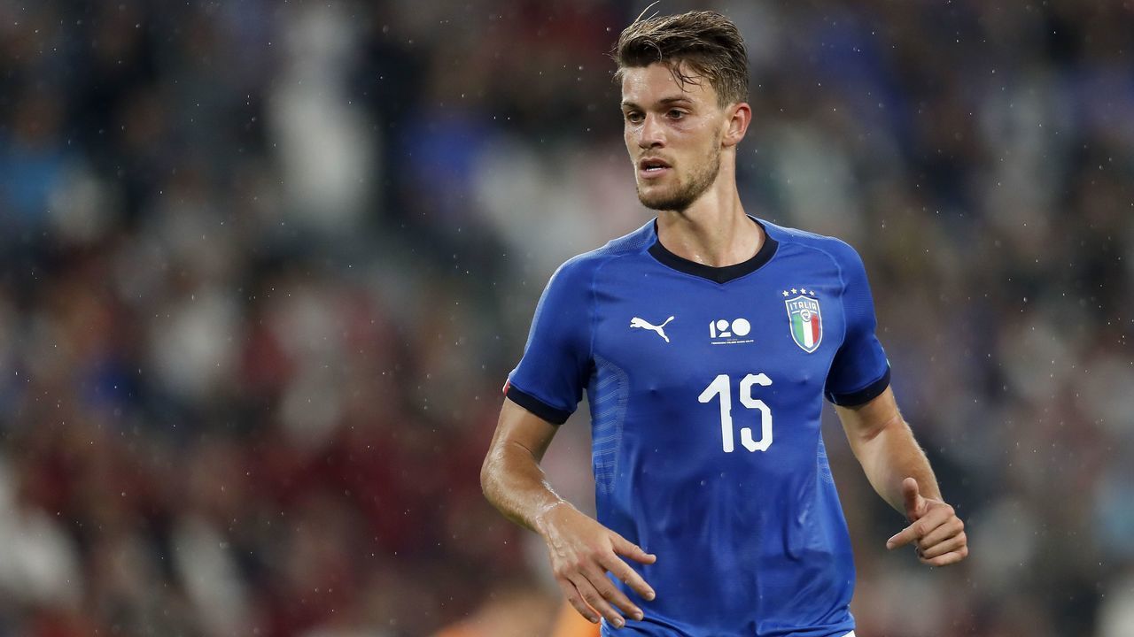 Daniele Rugani of Italy during the International friendly match between Italy and The Netherlands at Allianz Stadium on June 04, 2018 in Turin, Italy