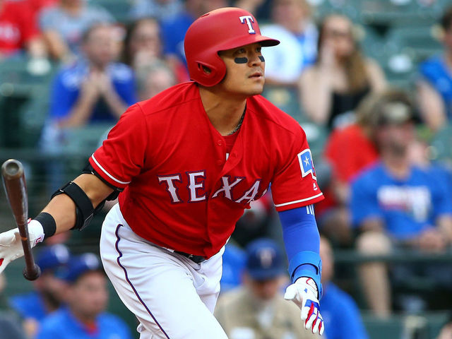 Shin-Soo Choo of Texas Rangers reaches base in 48th consecutive