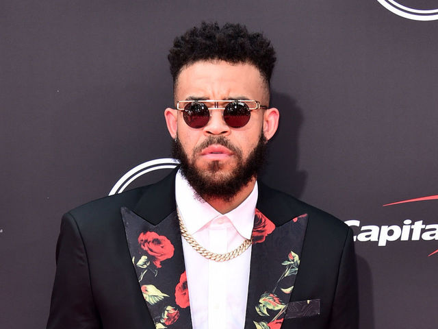 LOS ANGELES, CA - JULY 18: NBA player JaVale McGee attends The 2018 ESPYS at Microsoft Theater on July 18, 2018 in Los Angeles, California.