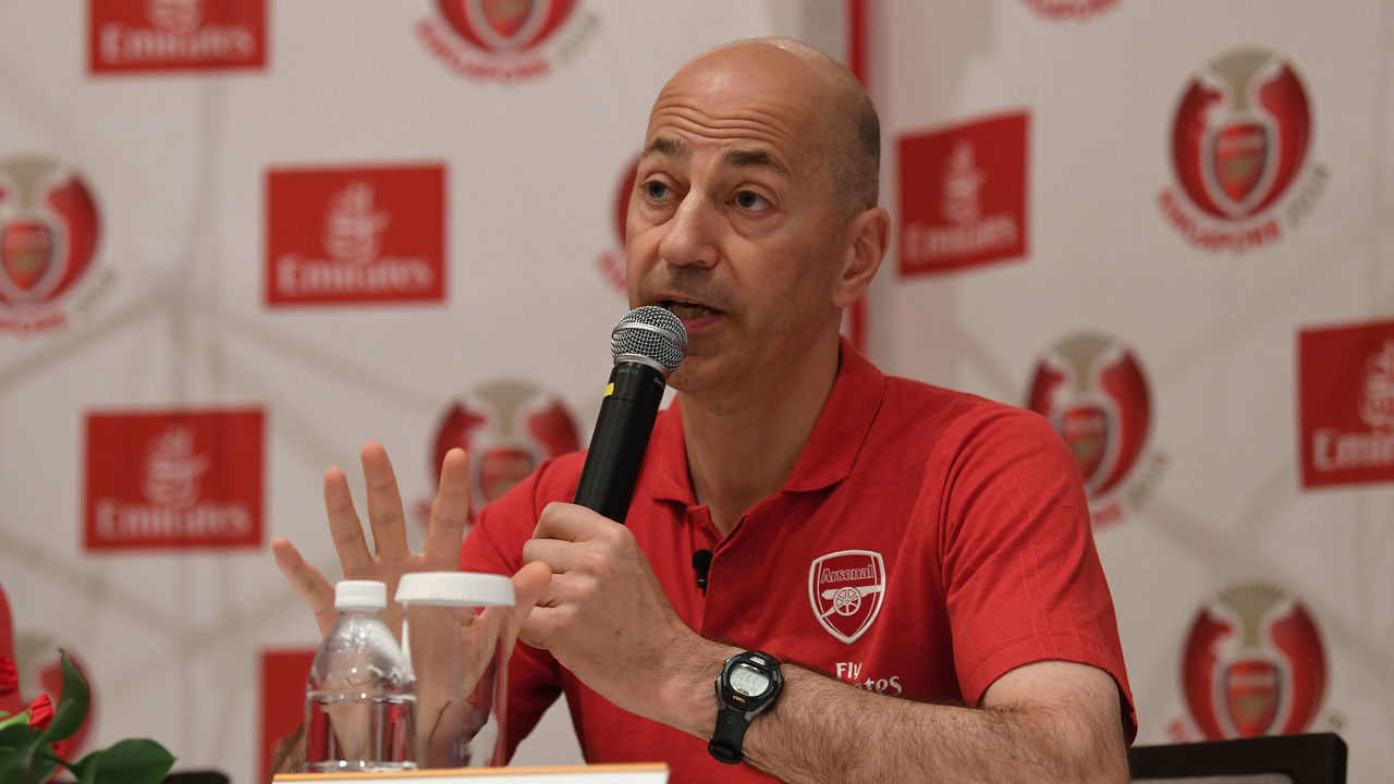 SINGAPORE - JULY 24: Arsenal CEO Ivan Gazidis attends the Emirates Business Lunch at the Shangri La Hotel on July 24, 2018 in Singapore.