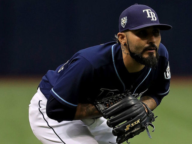 Rays closer Romo plays 3B before recording 12th save of | theScore