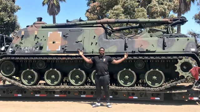 NFLers enter training camp in grand style
