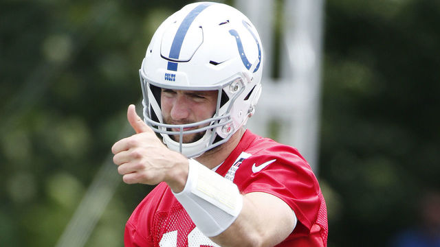 Colts' Reich: Luck will play 'a little bit more' than normal in preseason