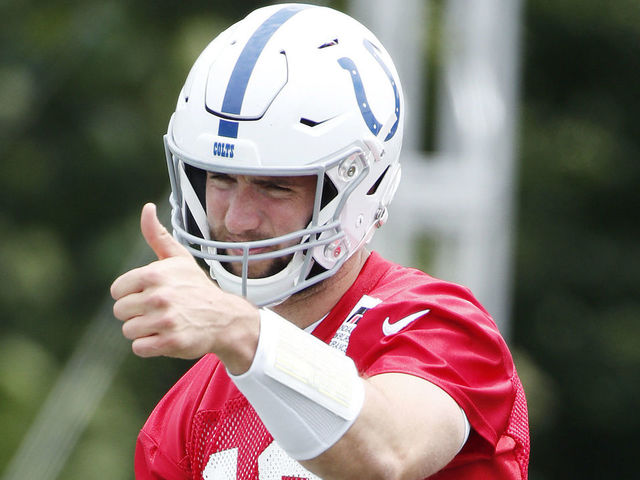 Colts' Reich: Luck will play 'a little bit more' than normal in preseason
